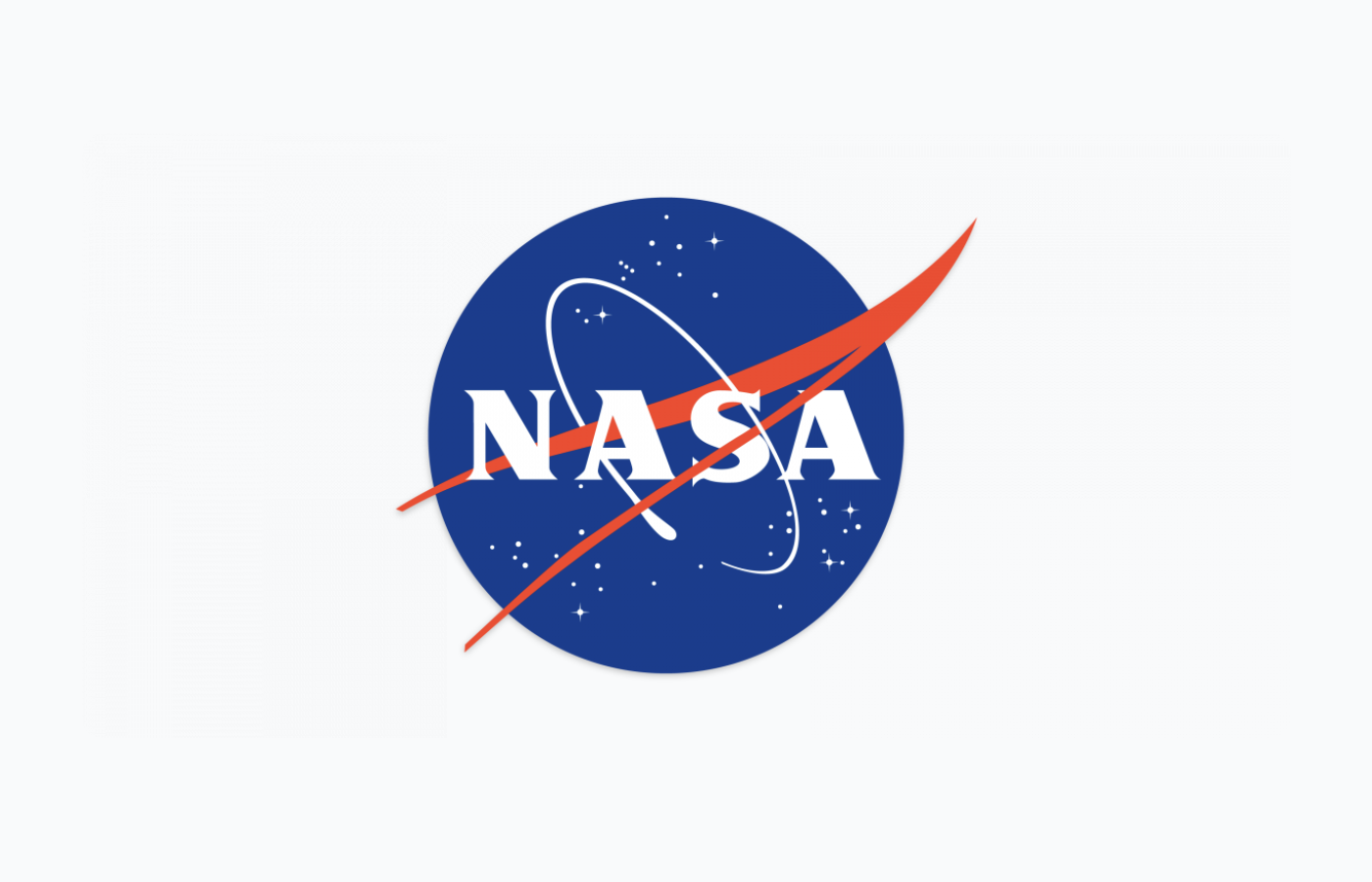 NASA logo.